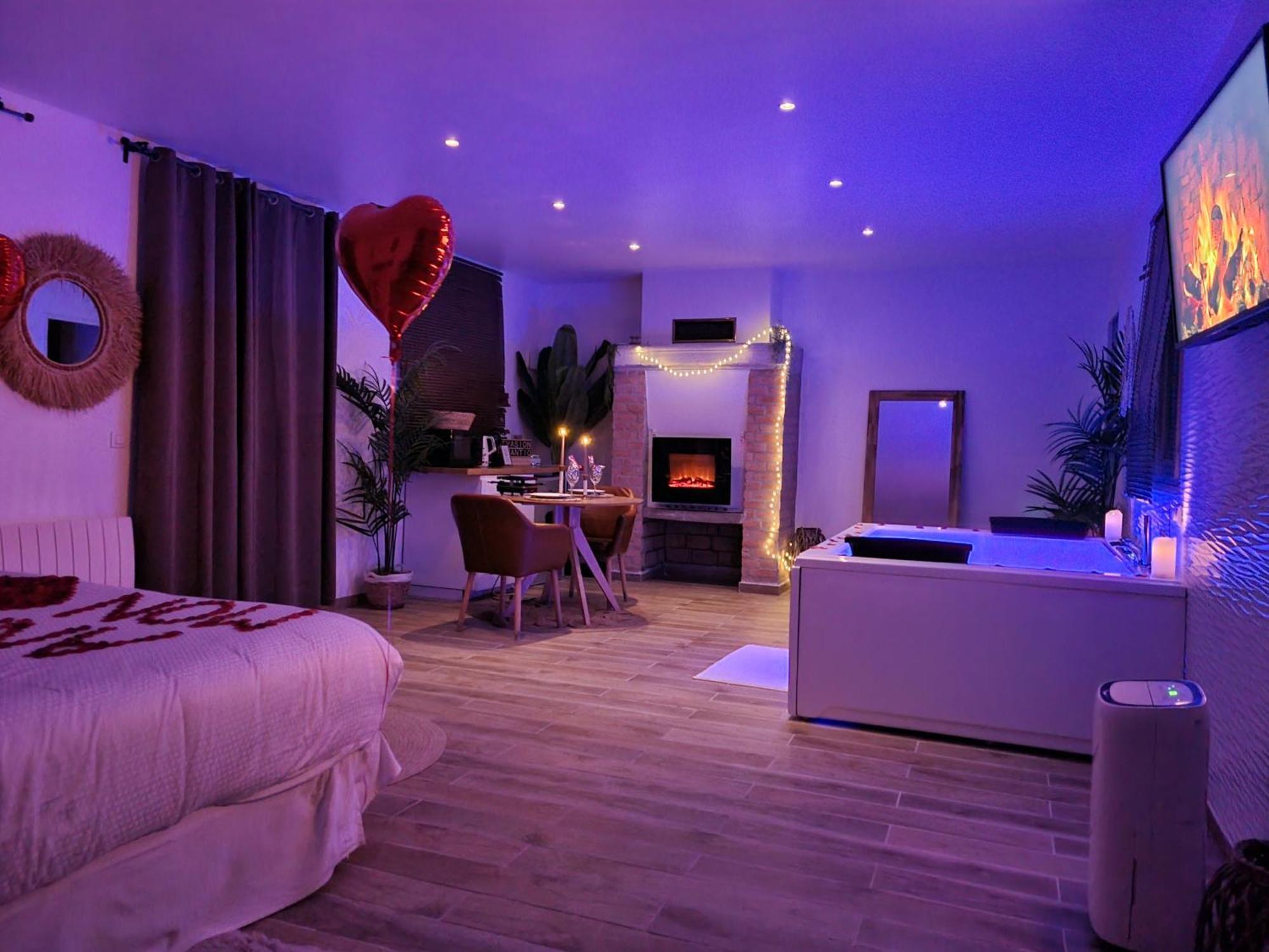 L'évasion romantique Appart Spa 95 Saint-Prix (Val d'Oise) Exterior foto